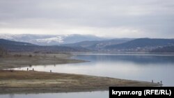 Симферопольское водохранилище, 3 января 2019 год 