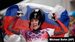 Елена Никитина, член сборной России на Играх в Сочи